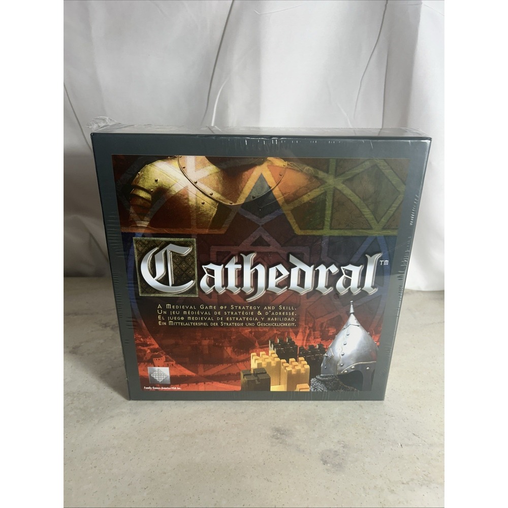 Cathedral Game Family Games America Medieval Strategy & Skill Wood Buildings New